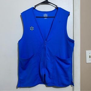 new walmart employee zip-up vest !